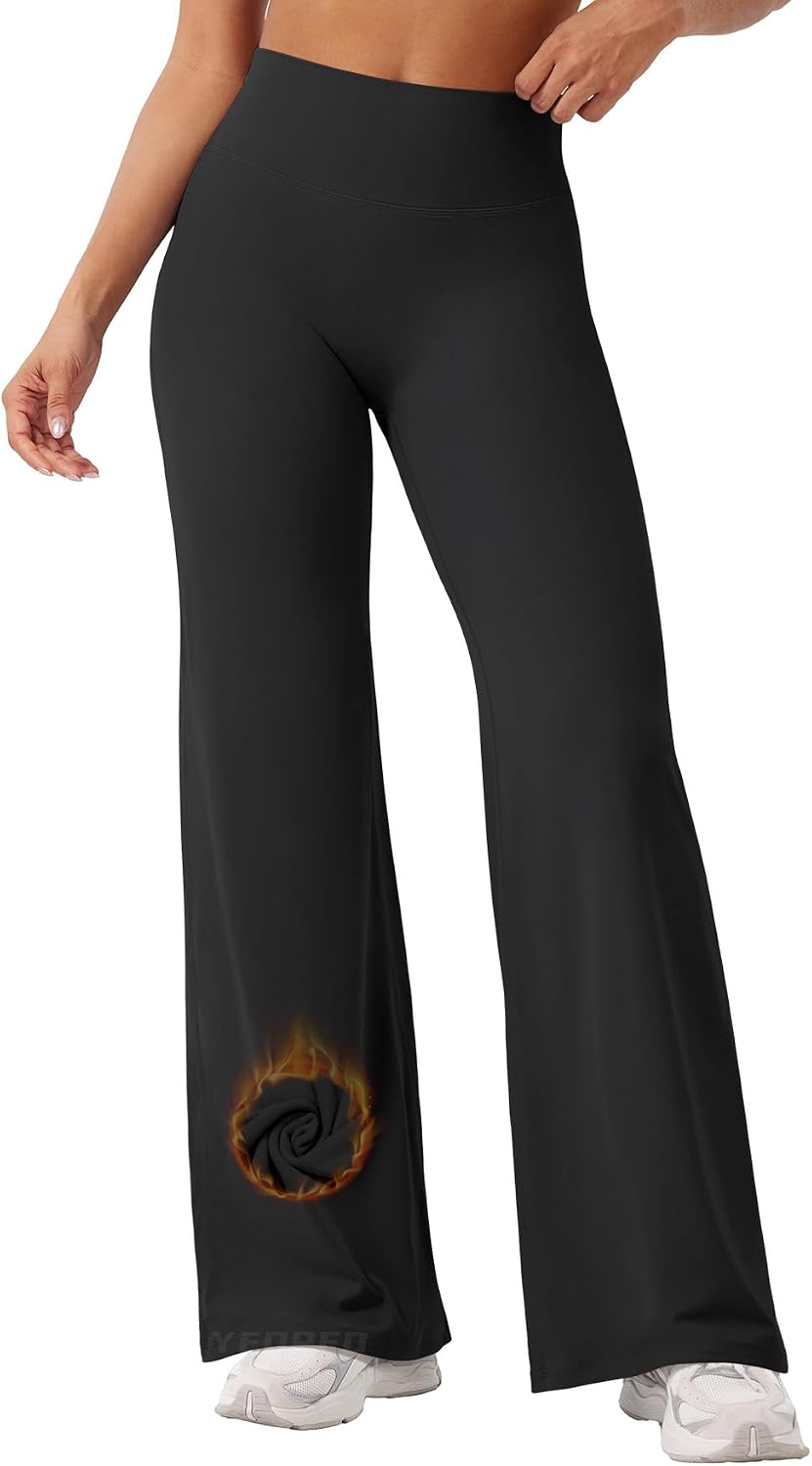 Ease Workout Leggings Womens No Front Seam Straight Leggings 29"/ 31.5"/ 33"/ 35" High Waist Buttery Eddiy Yoga Pants - Colors A
