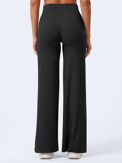 Ease Workout Leggings Womens No Front Seam Straight Leggings 29"/ 31.5"/ 33"/ 35" High Waist Buttery Eddiy Yoga Pants - Colors A