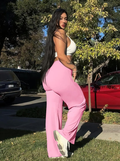 Ease Workout Leggings Womens No Front Seam Straight Leggings 29"/ 31.5"/ 33"/ 35" High Waist Buttery Eddiy Yoga Pants - Colors A