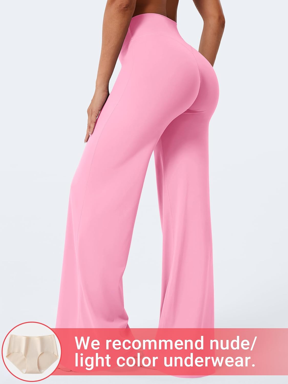 Ease Workout Leggings Womens No Front Seam Straight Leggings 29"/ 31.5"/ 33"/ 35" High Waist Buttery Eddiy Yoga Pants - Colors A