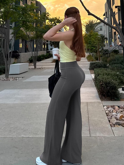 Ease Workout Leggings Womens No Front Seam Straight Leggings 29"/ 31.5"/ 33"/ 35" High Waist Buttery Eddiy Yoga Pants - Colors A