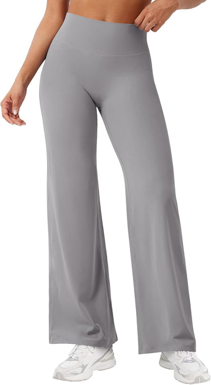 Ease Workout Leggings Womens No Front Seam Straight Leggings 29"/ 31.5"/ 33"/ 35" High Waist Buttery Eddiy Yoga Pants - Colors A