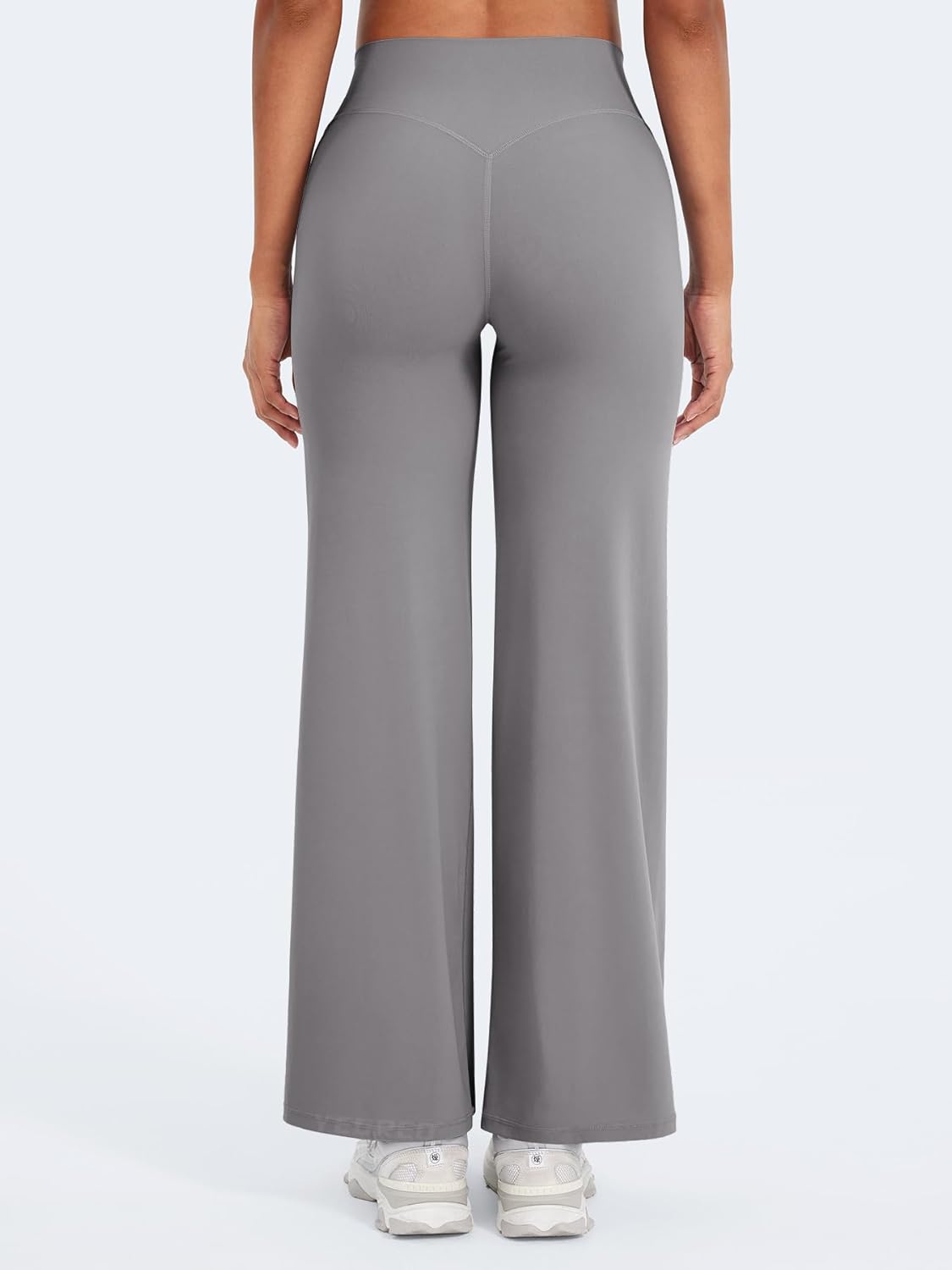 Ease Workout Leggings Womens No Front Seam Straight Leggings 29"/ 31.5"/ 33"/ 35" High Waist Buttery Eddiy Yoga Pants - Colors A