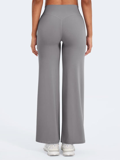 Ease Workout Leggings Womens No Front Seam Straight Leggings 29"/ 31.5"/ 33"/ 35" High Waist Buttery Eddiy Yoga Pants - Colors A