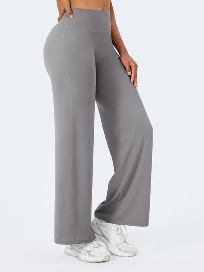 Ease Workout Leggings Womens No Front Seam Straight Leggings 29"/ 31.5"/ 33"/ 35" High Waist Buttery Eddiy Yoga Pants - Colors A