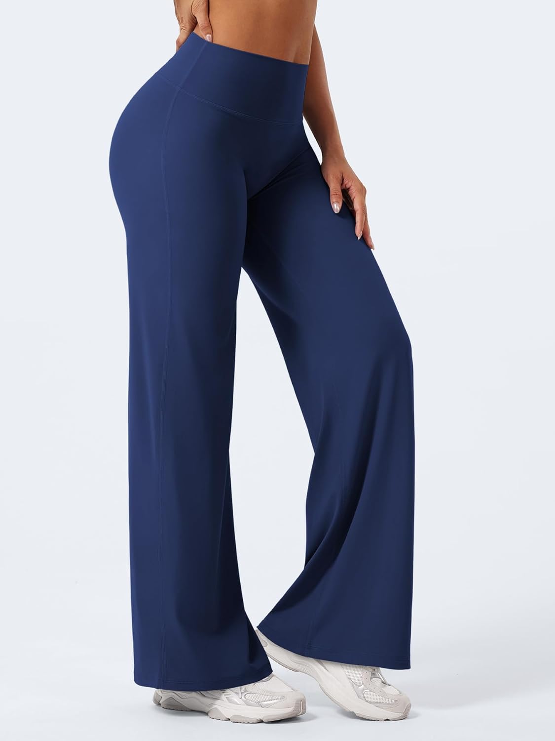 Ease Workout Leggings Womens No Front Seam Straight Leggings 29"/ 31.5"/ 33"/ 35" High Waist Buttery Eddiy Yoga Pants - Colors A