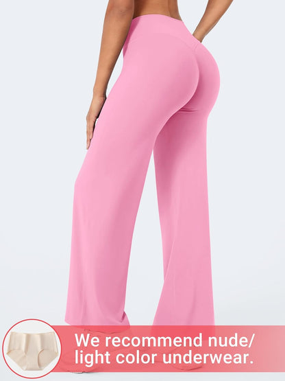 Ease Workout Leggings Womens No Front Seam Straight Leggings 29"/ 31.5"/ 33"/ 35" High Waist Buttery Eddiy Yoga Pants - Colors A