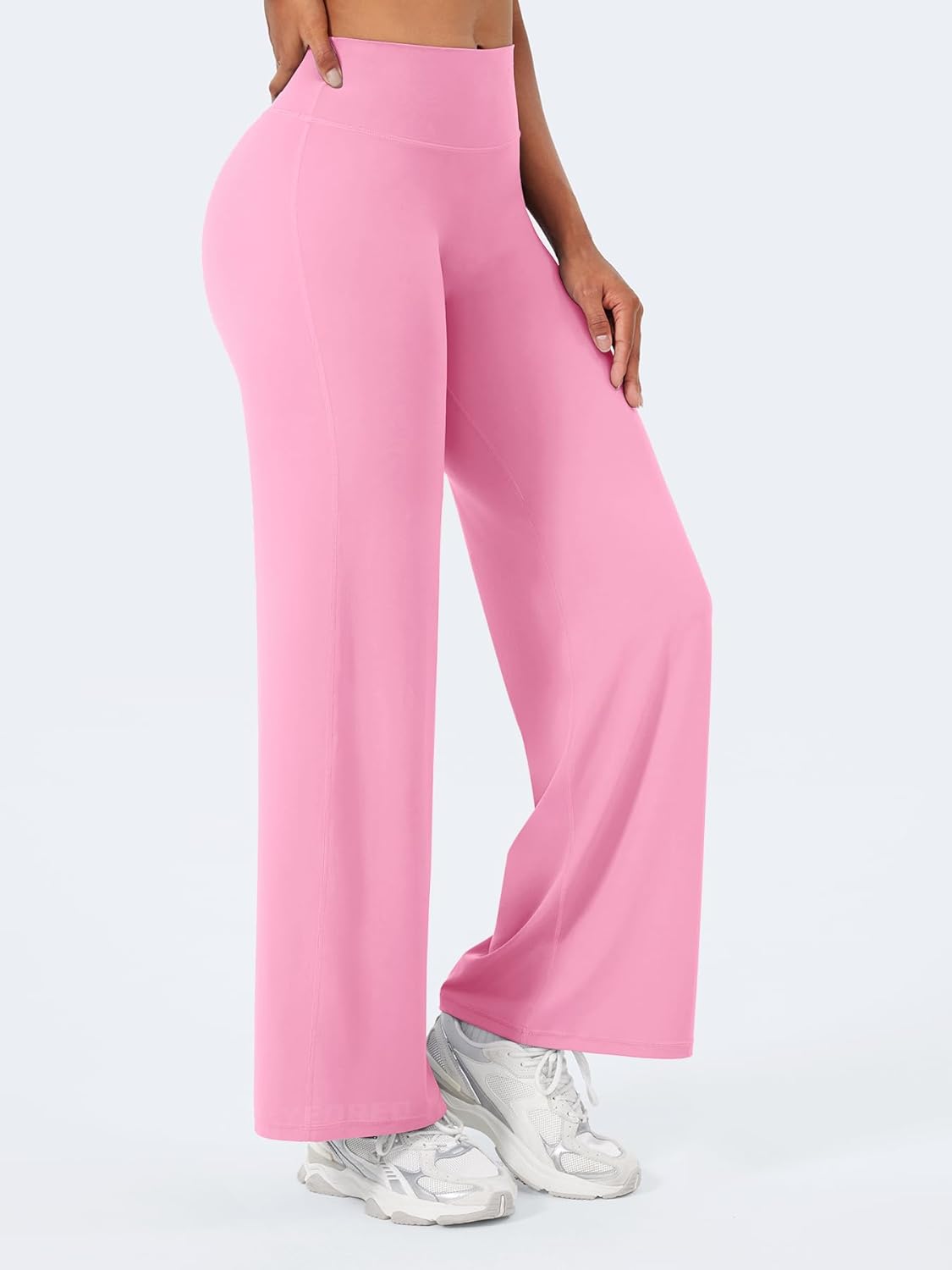 Ease Workout Leggings Womens No Front Seam Straight Leggings 29"/ 31.5"/ 33"/ 35" High Waist Buttery Eddiy Yoga Pants - Colors A