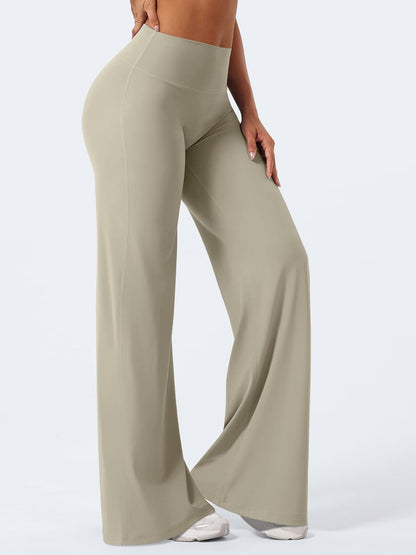 Ease Workout Leggings Womens No Front Seam Straight Leggings 29"/ 31.5"/ 33"/ 35" High Waist Buttery Eddiy Yoga Pants - Colors A