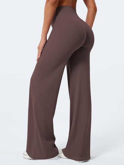 Ease Workout Leggings Womens No Front Seam Straight Leggings 29"/ 31.5"/ 33"/ 35" High Waist Buttery Eddiy Yoga Pants - Colors A