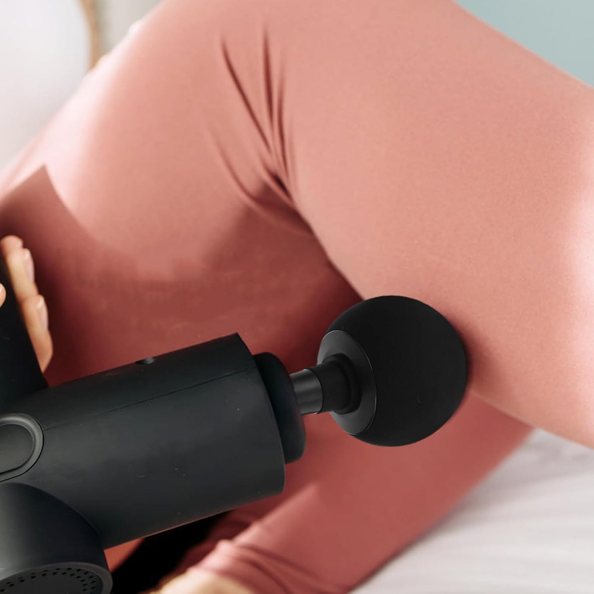 4Pcs Deep Tissue Massager Gun Head: 12-13mm Massager Tip Attachment Head Replacement, Ideal for Athletes, Muscle Relaxation and Gym Sessions, Compact Design