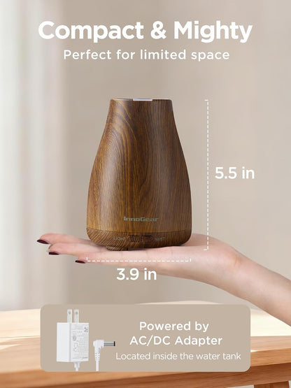 Essential Oil Diffuser Ultrasonic Diffusers for Home, Basic White