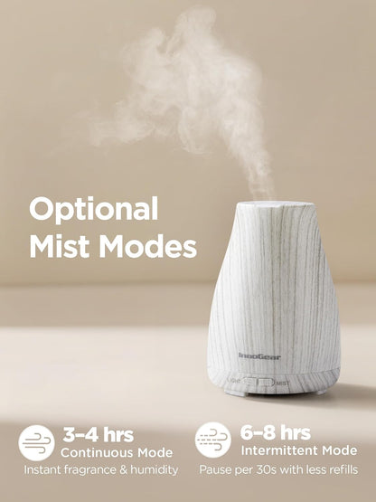 Essential Oil Diffuser Ultrasonic Diffusers for Home, Basic White