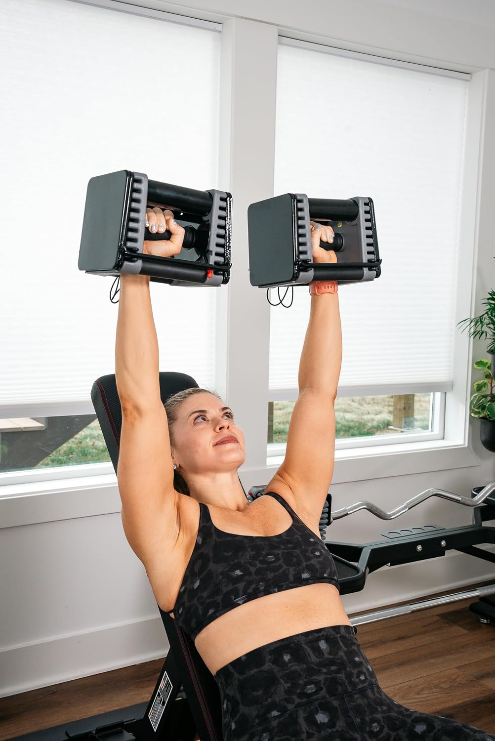 Elite EXP Adjustable Dumbbells, Sold in Pairs, Stage 1, 5-50 lb. Dumbbells, Durable Steel Build, Innovative Workout Equipment, All-in-One Dumbbells, Expandable with Expansion Kits
