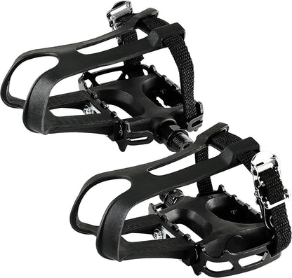 Bike Pedal - Universal Fit Bicycle Pedals 9/16" Compatible, Non-Slip & Durable Lightweight, Fits Most Adult Bikes & MTB Bicycles