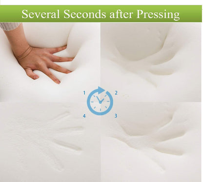 Pillowcase Ultra-Soft Cover for Neck Roll and Cervical Bolster Round Pillow of LitoTree (18x6 inch Pillowcase White) (Pillow case only, Does not Include The Pillow)