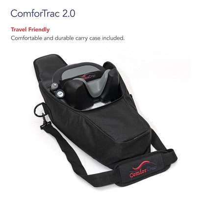 Deluxe Home Cervical Traction Kit 2.0, Neck Therapy, Discomfort Relief, Relieve Cervicalgia, Degeneration of Disc, Spondylosis, and More, Carrying Case Included