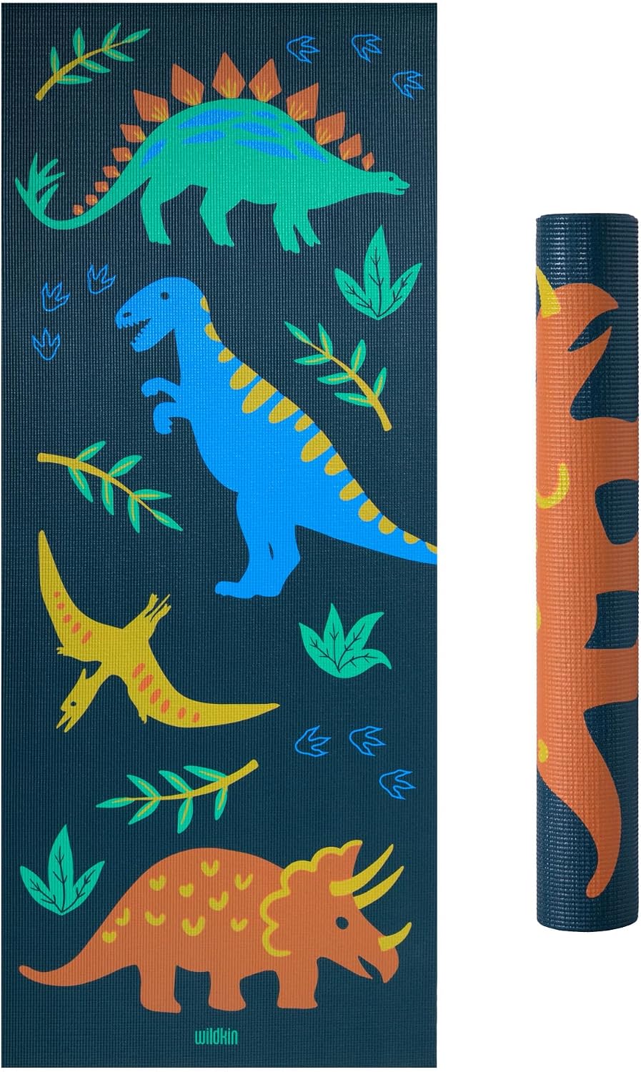 Kids Yoga Mat – Extra Thick Non-Slip Exercise Mat for Boys & Girls, Lightweight and Water Resistant, Ideal for Home Yoga, Gym Class & Stretching, Easy to Clean, Ages 3–7
