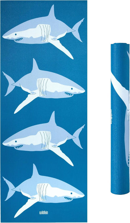 Kids Yoga Mat – Extra Thick Non-Slip Exercise Mat for Boys & Girls, Lightweight and Water Resistant, Ideal for Home Yoga, Gym Class & Stretching, Easy to Clean, Ages 3–7