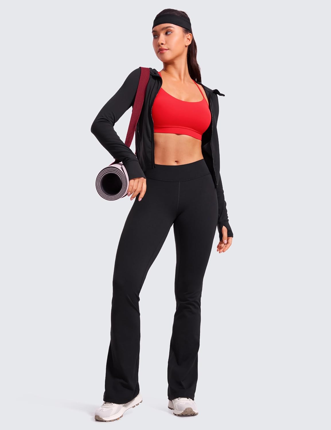 Butterluxe Y Back Sports Bras | Light Support, Removable Pads, Yoga, Extremely Soft, Scoop Neck, Spaghetti Strap, for Women
