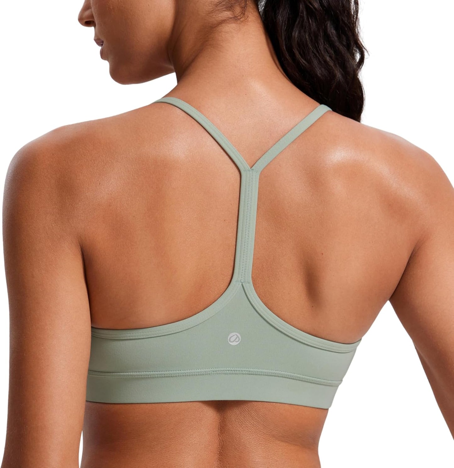 Butterluxe Y Back Sports Bras | Light Support, Removable Pads, Yoga, Extremely Soft, Scoop Neck, Spaghetti Strap, for Women