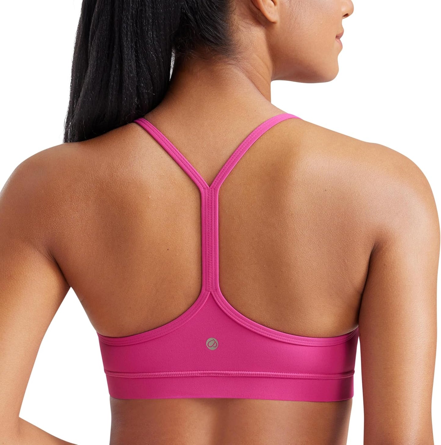 Butterluxe Y Back Sports Bras | Light Support, Removable Pads, Yoga, Extremely Soft, Scoop Neck, Spaghetti Strap, for Women