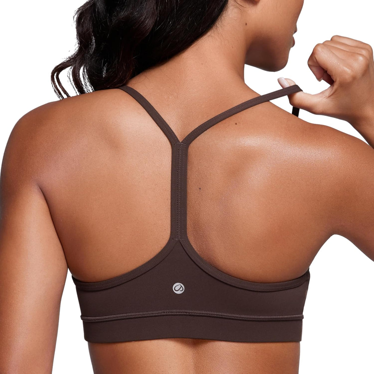 Butterluxe Y Back Sports Bras | Light Support, Removable Pads, Yoga, Extremely Soft, Scoop Neck, Spaghetti Strap, for Women