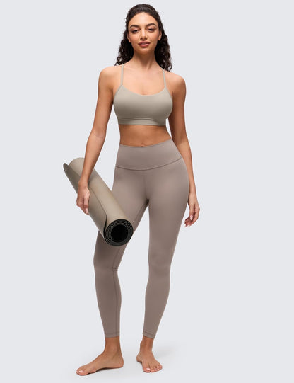 Butterluxe Y Back Sports Bras | Light Support, Removable Pads, Yoga, Extremely Soft, Scoop Neck, Spaghetti Strap, for Women