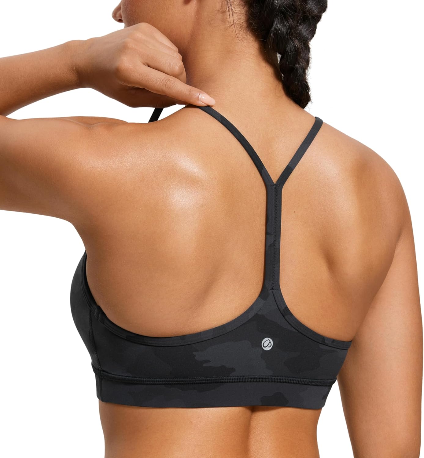 Butterluxe Y Back Sports Bras | Light Support, Removable Pads, Yoga, Extremely Soft, Scoop Neck, Spaghetti Strap, for Women