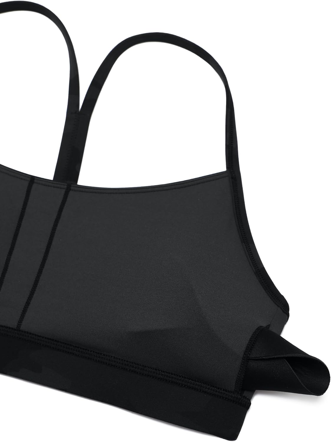 Butterluxe Y Back Sports Bras | Light Support, Removable Pads, Yoga, Extremely Soft, Scoop Neck, Spaghetti Strap, for Women