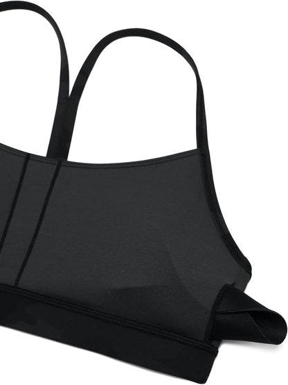 Butterluxe Y Back Sports Bras | Light Support, Removable Pads, Yoga, Extremely Soft, Scoop Neck, Spaghetti Strap, for Women
