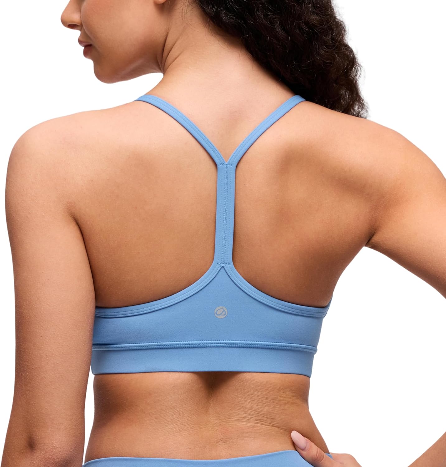 Butterluxe Y Back Sports Bras | Light Support, Removable Pads, Yoga, Extremely Soft, Scoop Neck, Spaghetti Strap, for Women