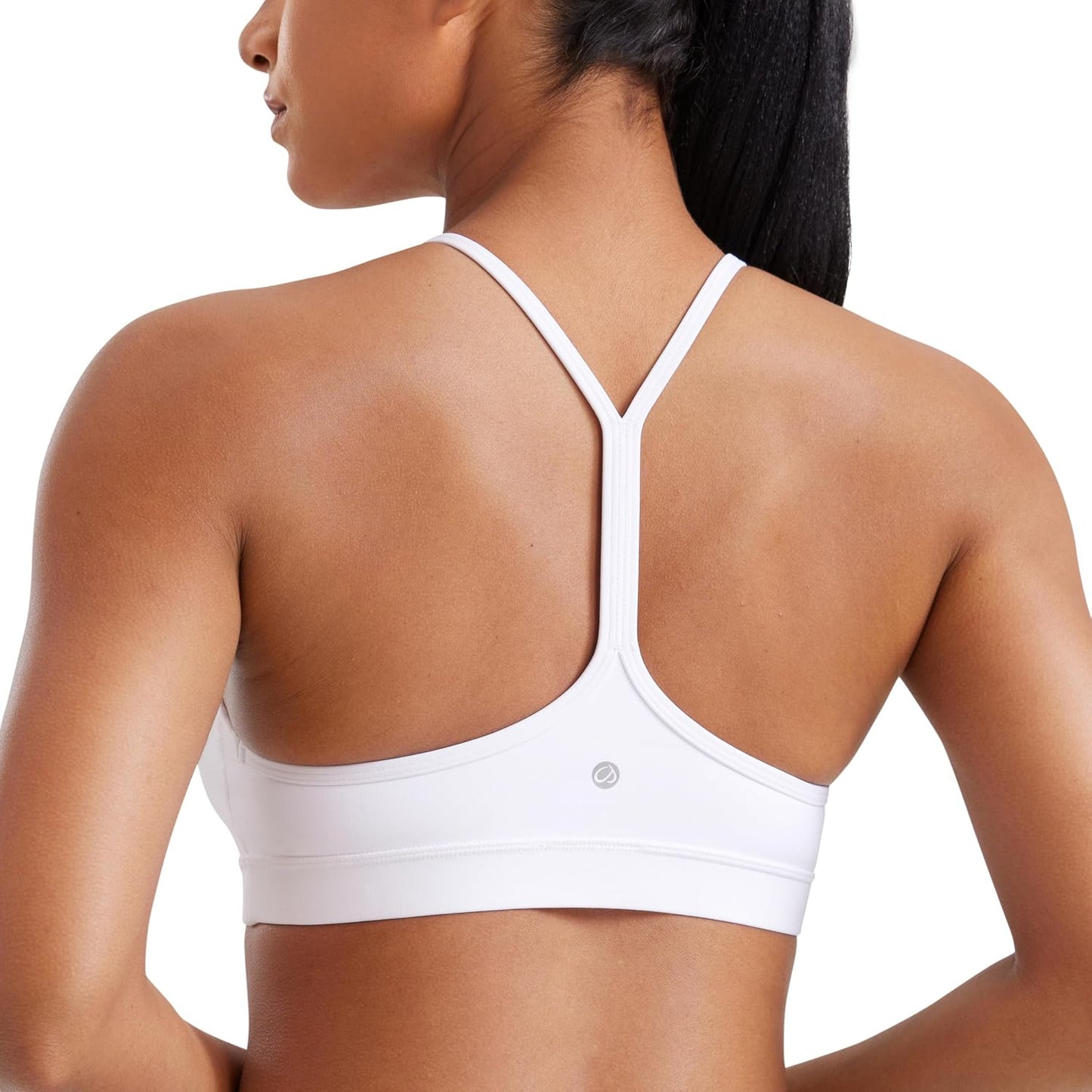 Butterluxe Y Back Sports Bras | Light Support, Removable Pads, Yoga, Extremely Soft, Scoop Neck, Spaghetti Strap, for Women