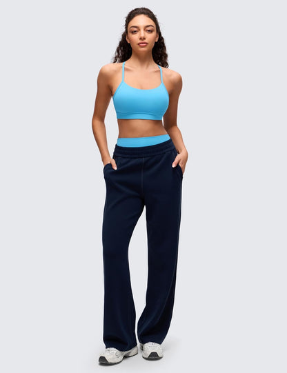 Butterluxe Y Back Sports Bras | Light Support, Removable Pads, Yoga, Extremely Soft, Scoop Neck, Spaghetti Strap, for Women