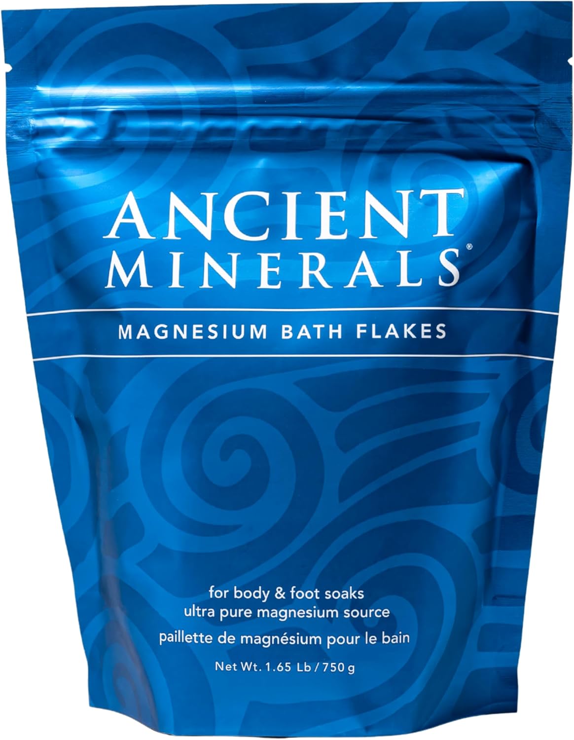 Magnesium Bath Flakes, Epsom Salt Alternative, 1.65lb