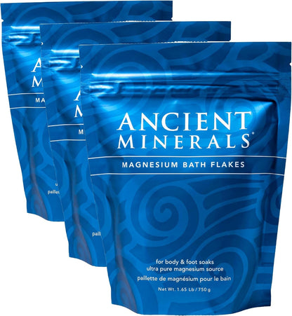 Magnesium Bath Flakes, Epsom Salt Alternative, 1.65lb