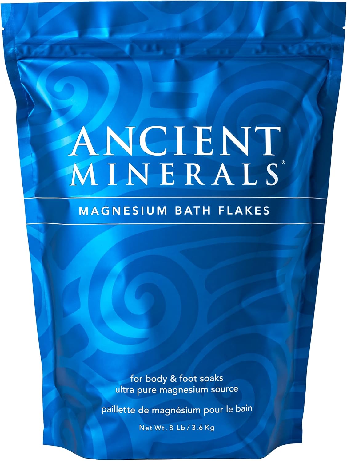 Magnesium Bath Flakes, Epsom Salt Alternative, 1.65lb