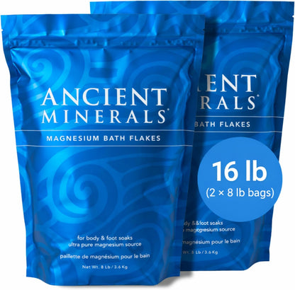 Magnesium Bath Flakes, Epsom Salt Alternative, 1.65lb