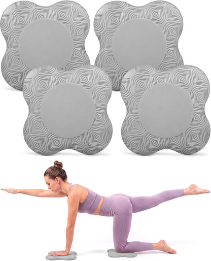 2 packs Yoga Knee Pad Mats Extra Thick for Knees Elbows Wrist Hands Head Foam Pilates Kneeling pad Yoga Knee Cushion Thick Exercise Pads for Knees Elbows Wrist Hands Head Foam Pilates Kneeling pad，Support Foam Pads for Women and Men