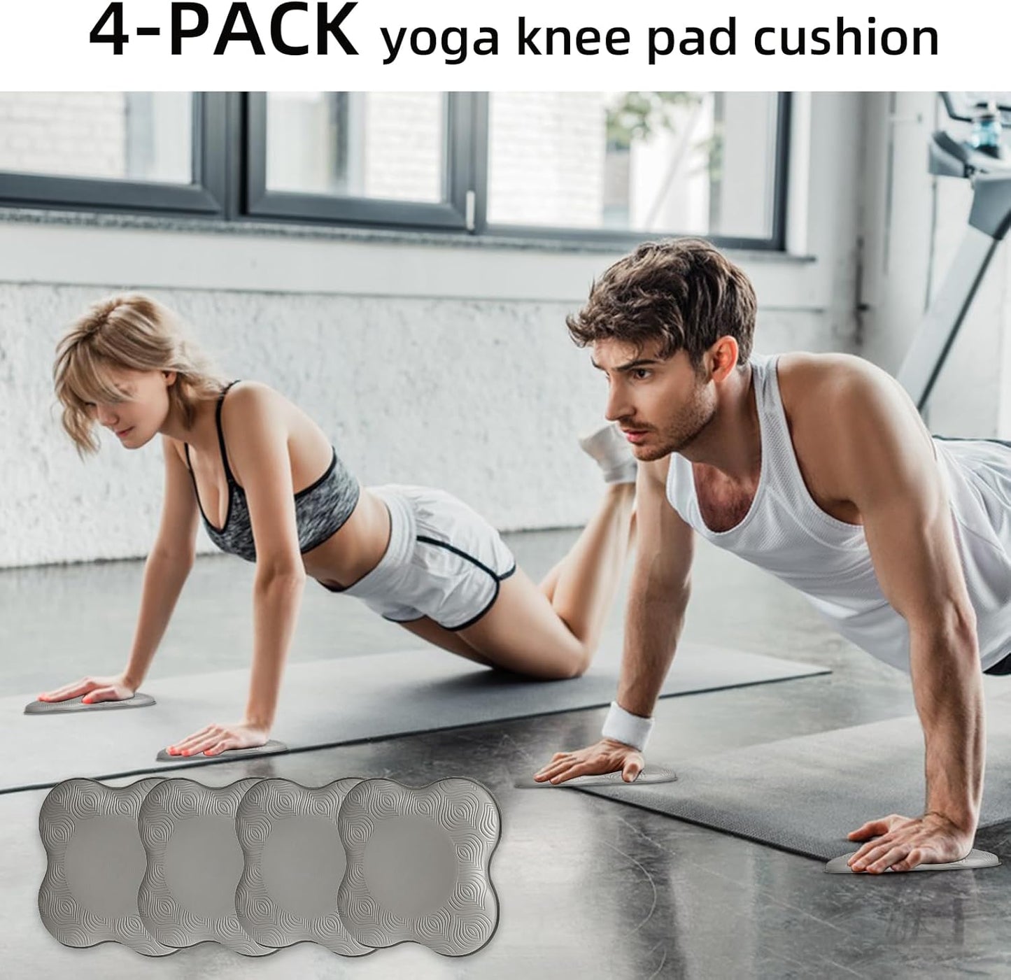 2 packs Yoga Knee Pad Mats Extra Thick for Knees Elbows Wrist Hands Head Foam Pilates Kneeling pad Yoga Knee Cushion Thick Exercise Pads for Knees Elbows Wrist Hands Head Foam Pilates Kneeling pad，Support Foam Pads for Women and Men