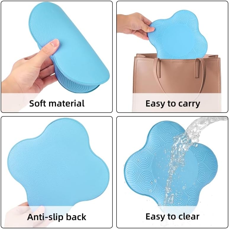 2 packs Yoga Knee Pad Mats Extra Thick for Knees Elbows Wrist Hands Head Foam Pilates Kneeling pad Yoga Knee Cushion Thick Exercise Pads for Knees Elbows Wrist Hands Head Foam Pilates Kneeling pad，Support Foam Pads for Women and Men