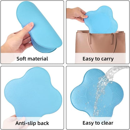 2 packs Yoga Knee Pad Mats Extra Thick for Knees Elbows Wrist Hands Head Foam Pilates Kneeling pad Yoga Knee Cushion Thick Exercise Pads for Knees Elbows Wrist Hands Head Foam Pilates Kneeling pad，Support Foam Pads for Women and Men