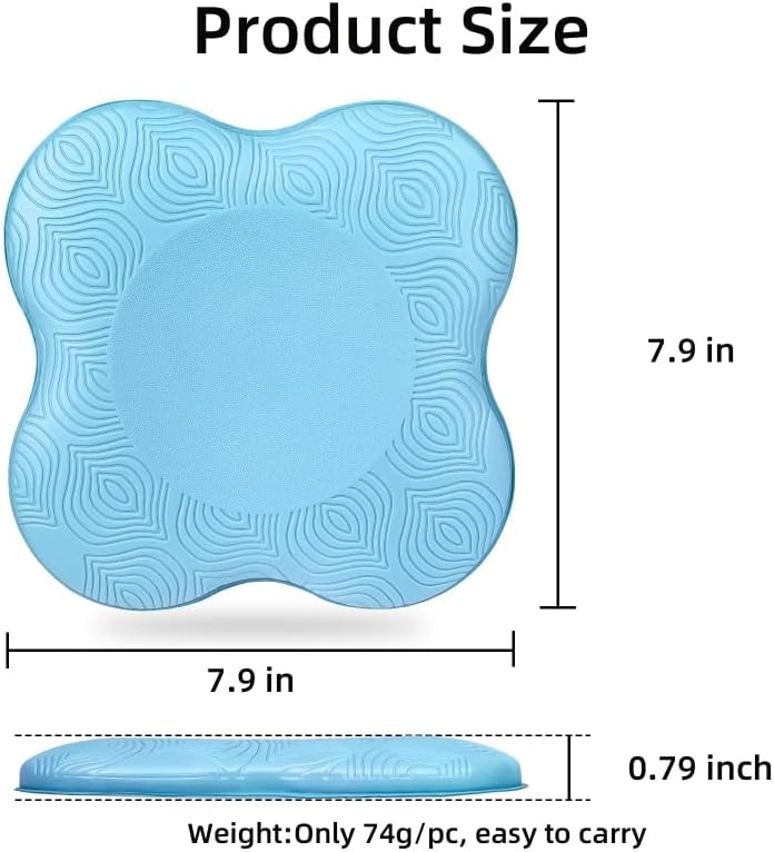 2 packs Yoga Knee Pad Mats Extra Thick for Knees Elbows Wrist Hands Head Foam Pilates Kneeling pad Yoga Knee Cushion Thick Exercise Pads for Knees Elbows Wrist Hands Head Foam Pilates Kneeling pad，Support Foam Pads for Women and Men