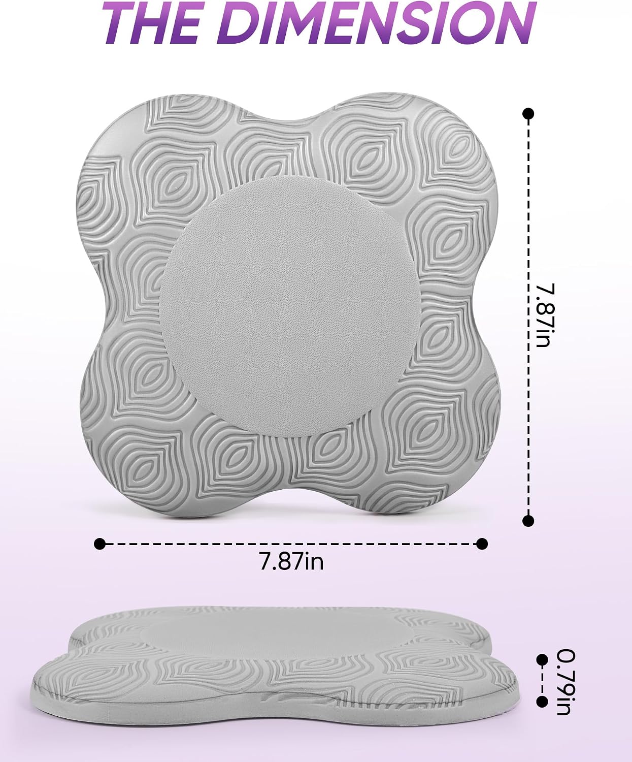 2 packs Yoga Knee Pad Mats Extra Thick for Knees Elbows Wrist Hands Head Foam Pilates Kneeling pad Yoga Knee Cushion Thick Exercise Pads for Knees Elbows Wrist Hands Head Foam Pilates Kneeling pad，Support Foam Pads for Women and Men