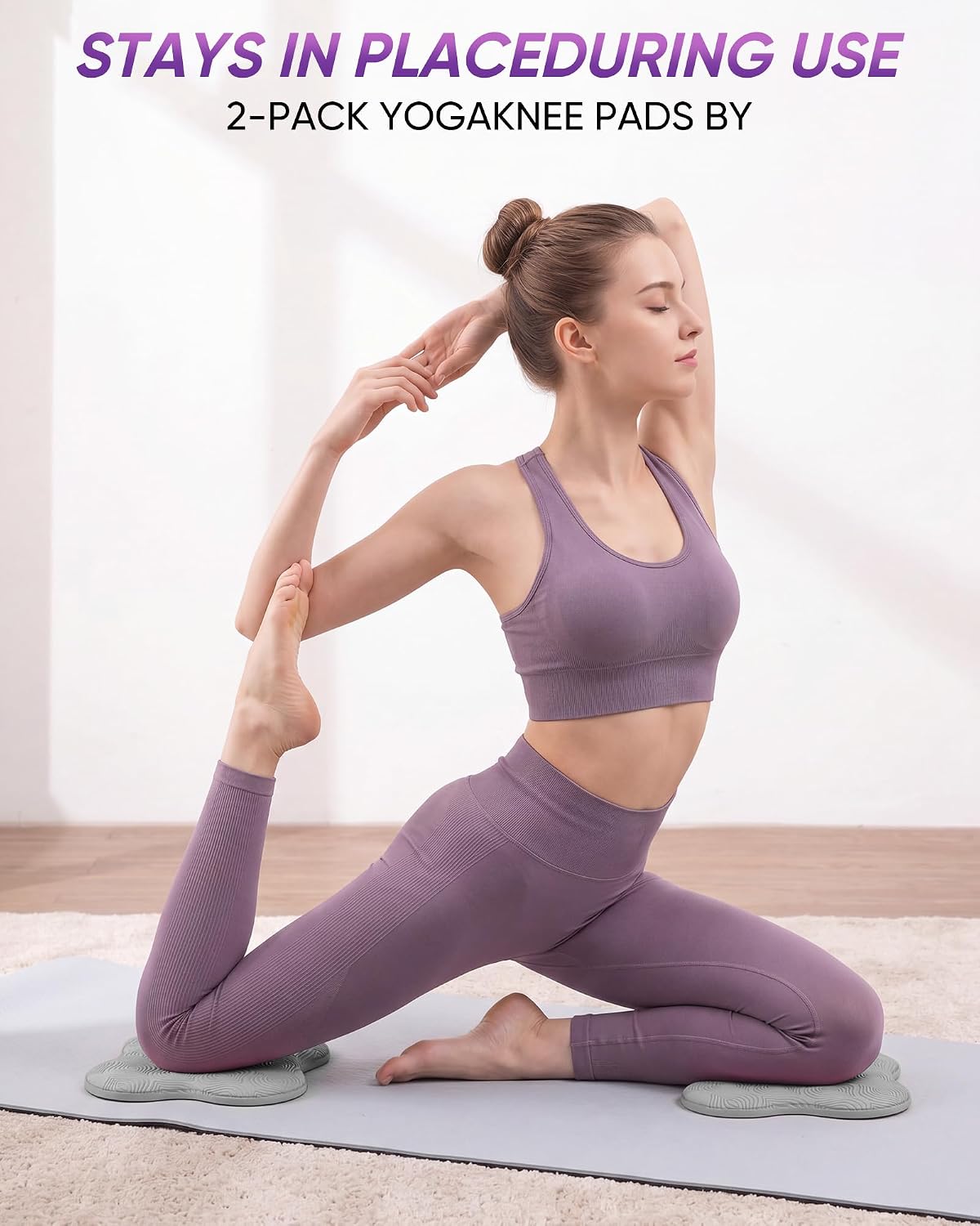 2 packs Yoga Knee Pad Mats Extra Thick for Knees Elbows Wrist Hands Head Foam Pilates Kneeling pad Yoga Knee Cushion Thick Exercise Pads for Knees Elbows Wrist Hands Head Foam Pilates Kneeling pad，Support Foam Pads for Women and Men