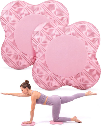 2 packs Yoga Knee Pad Mats Extra Thick for Knees Elbows Wrist Hands Head Foam Pilates Kneeling pad Yoga Knee Cushion Thick Exercise Pads for Knees Elbows Wrist Hands Head Foam Pilates Kneeling pad，Support Foam Pads for Women and Men