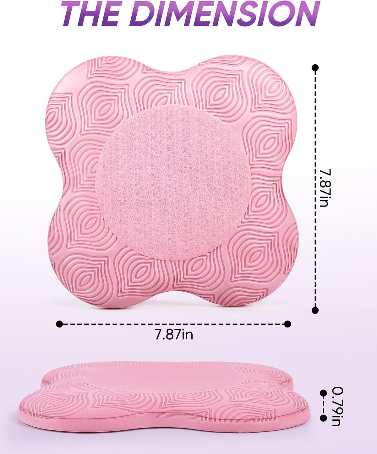 2 packs Yoga Knee Pad Mats Extra Thick for Knees Elbows Wrist Hands Head Foam Pilates Kneeling pad Yoga Knee Cushion Thick Exercise Pads for Knees Elbows Wrist Hands Head Foam Pilates Kneeling pad，Support Foam Pads for Women and Men
