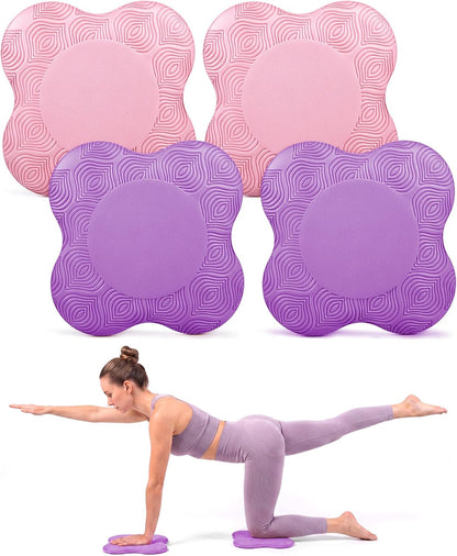 2 packs Yoga Knee Pad Mats Extra Thick for Knees Elbows Wrist Hands Head Foam Pilates Kneeling pad Yoga Knee Cushion Thick Exercise Pads for Knees Elbows Wrist Hands Head Foam Pilates Kneeling pad，Support Foam Pads for Women and Men