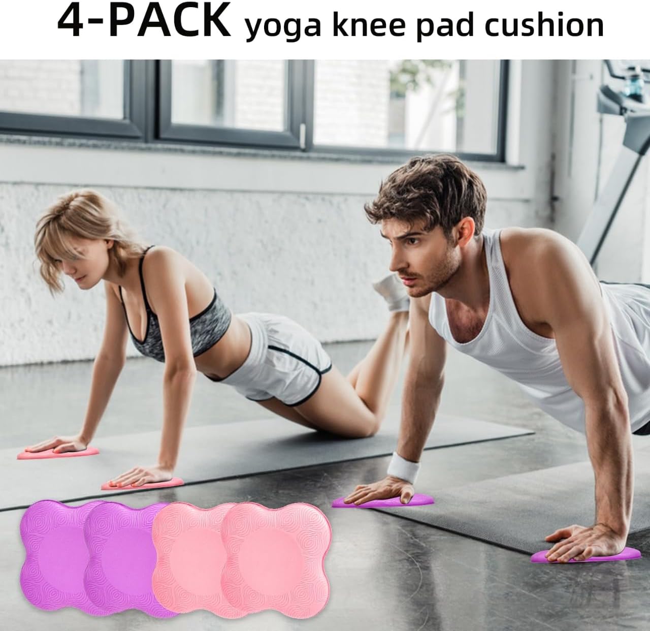 2 packs Yoga Knee Pad Mats Extra Thick for Knees Elbows Wrist Hands Head Foam Pilates Kneeling pad Yoga Knee Cushion Thick Exercise Pads for Knees Elbows Wrist Hands Head Foam Pilates Kneeling pad，Support Foam Pads for Women and Men